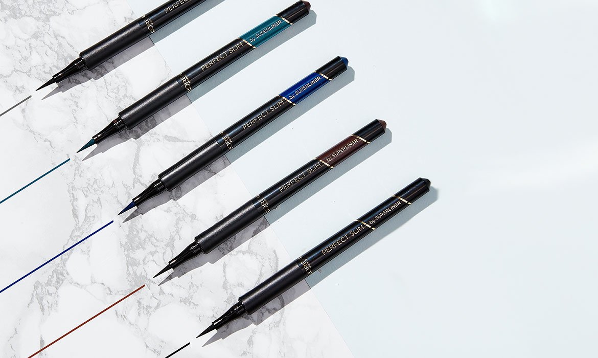 Una vez que sepas cómo hacerte el eyeliner es el momento de probar y divertirte con el color. Los nuevos tonos de la línea Perfect Slim de L’Oréal Paris te van a volver loca.